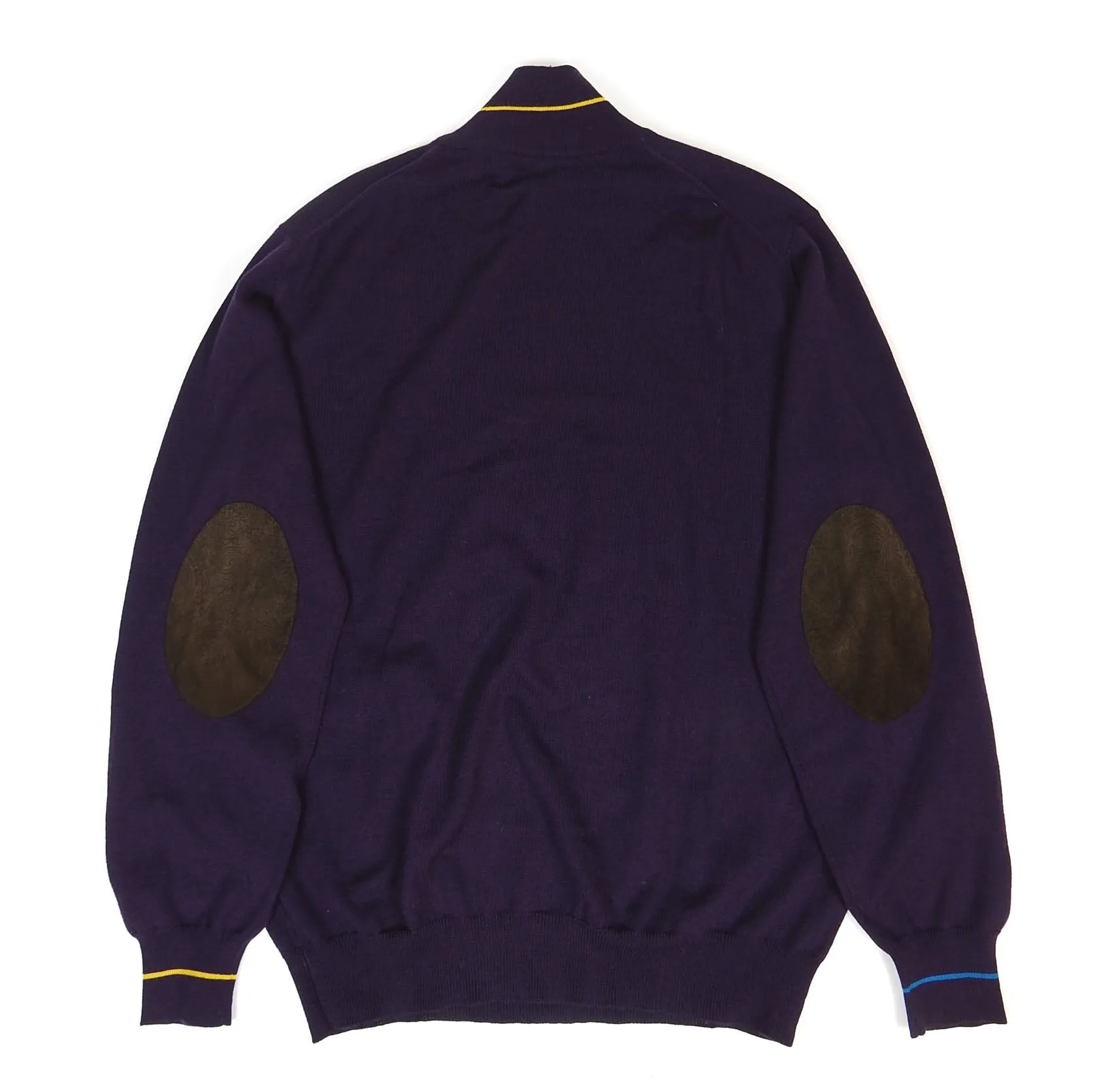 Etro Wool 1/4 Zip Sweater Size Large