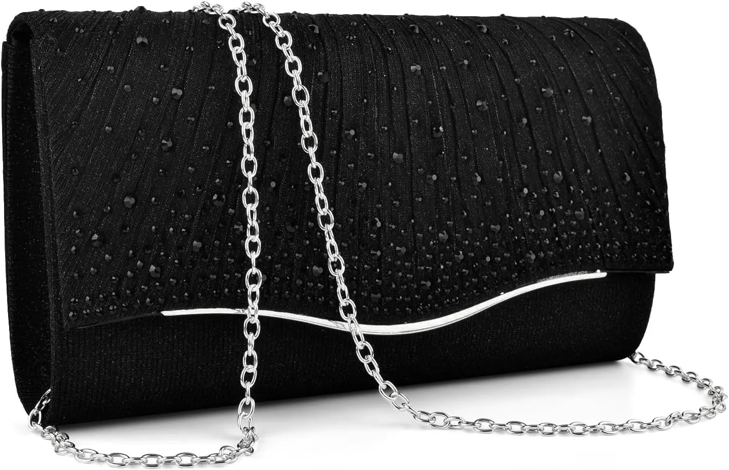 Evening Clutch Purses for Women Handbags for Formal Wedding Party Cocktail Prom Crossbody Shoulder Envelope Bag