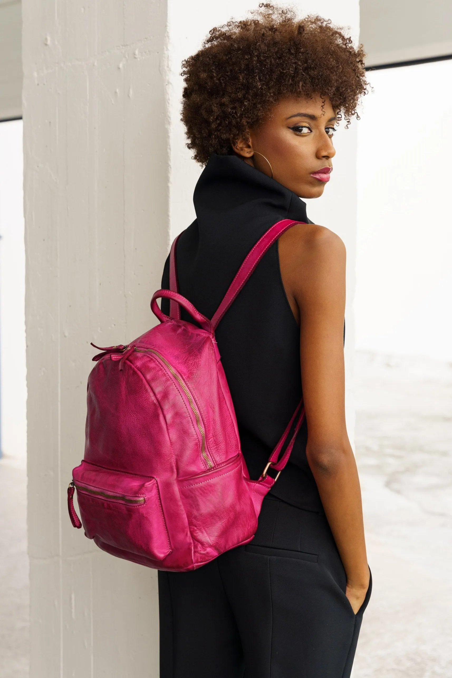 Explorer Backpack - Stoned Fuchsia - CANADA