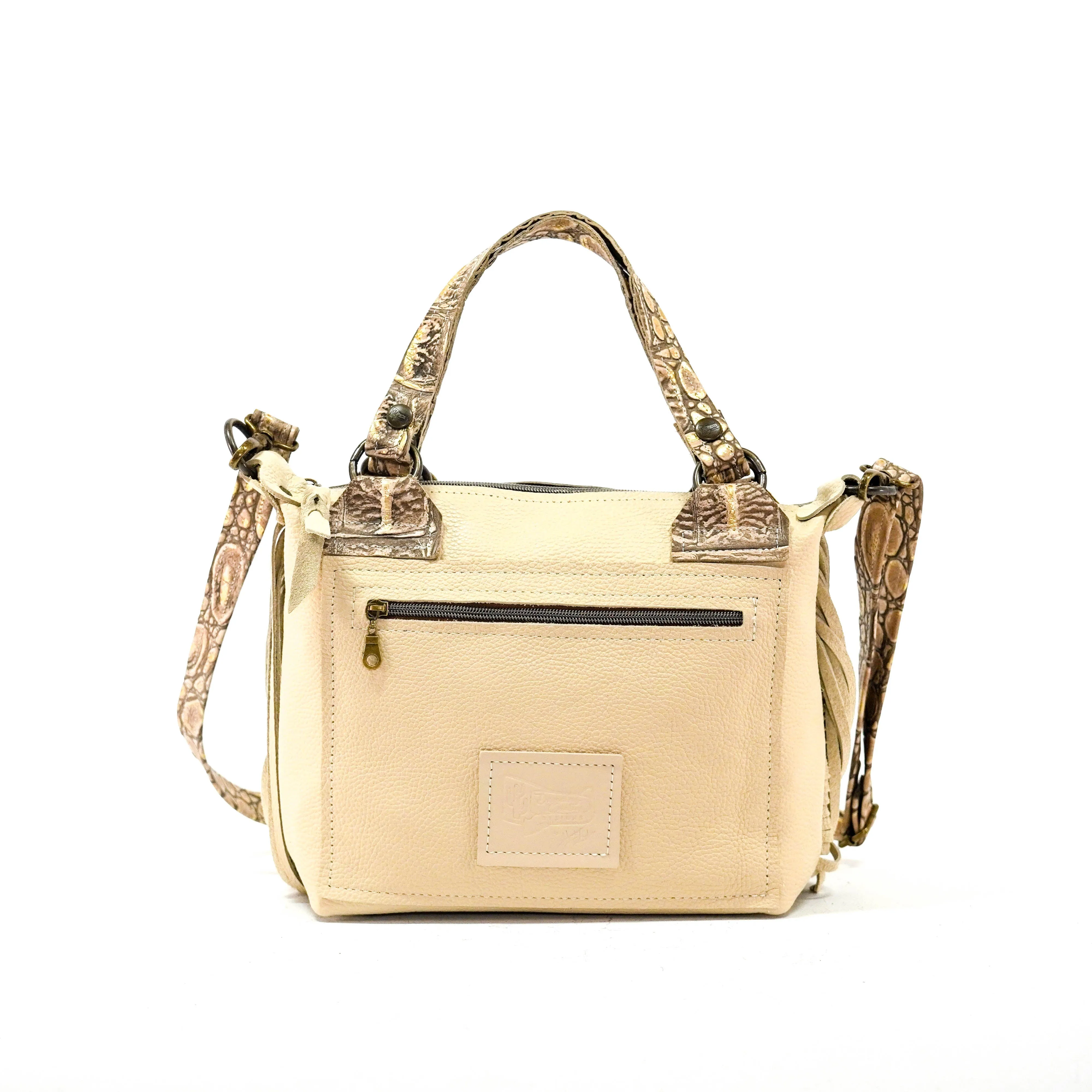 Fancy Annie - Light Brindle w/ Ivory Jumbo Croc