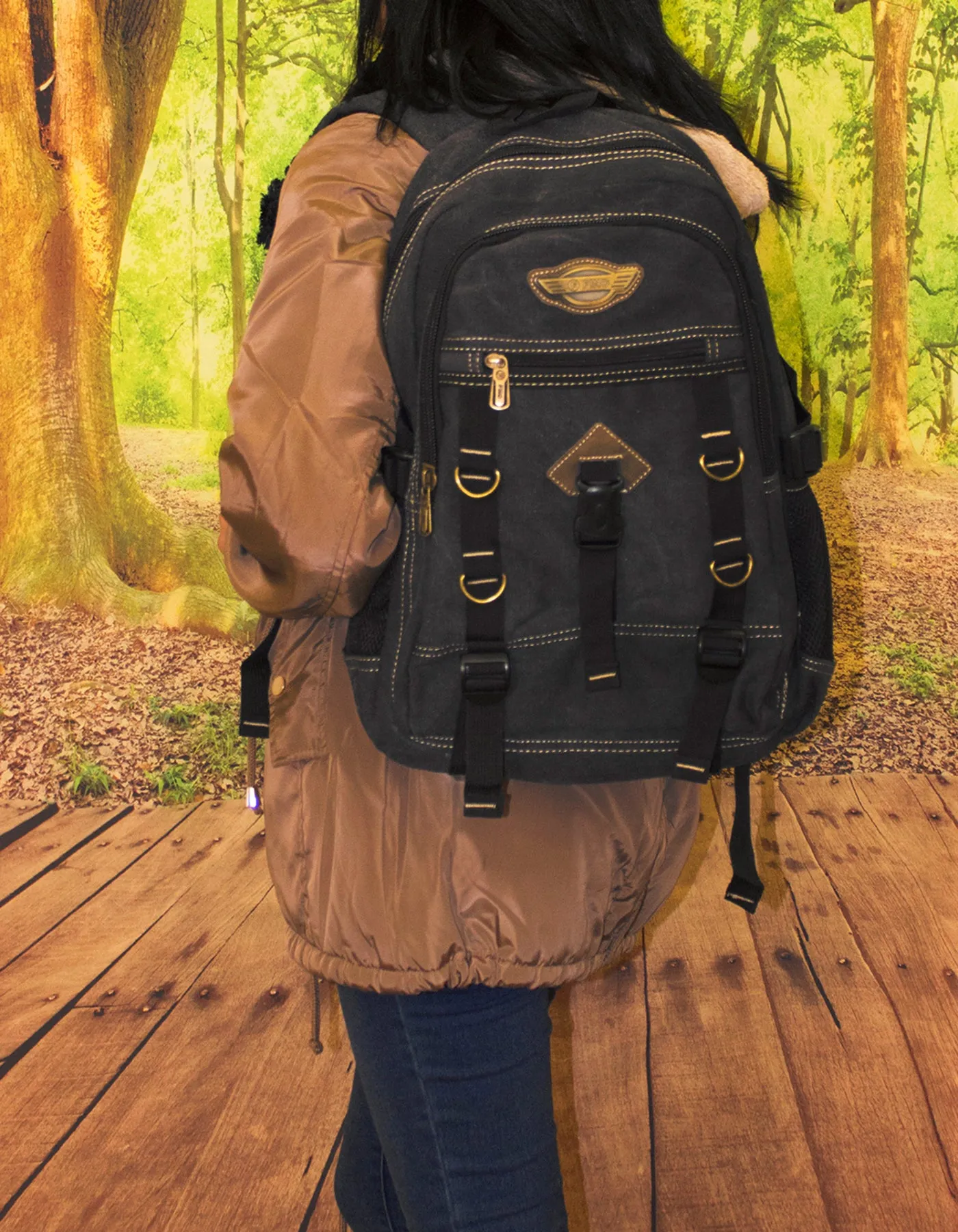 Fino 8527 17L Unisex Canvas Utility Backpack