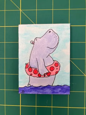 Fiona the Swimmer
