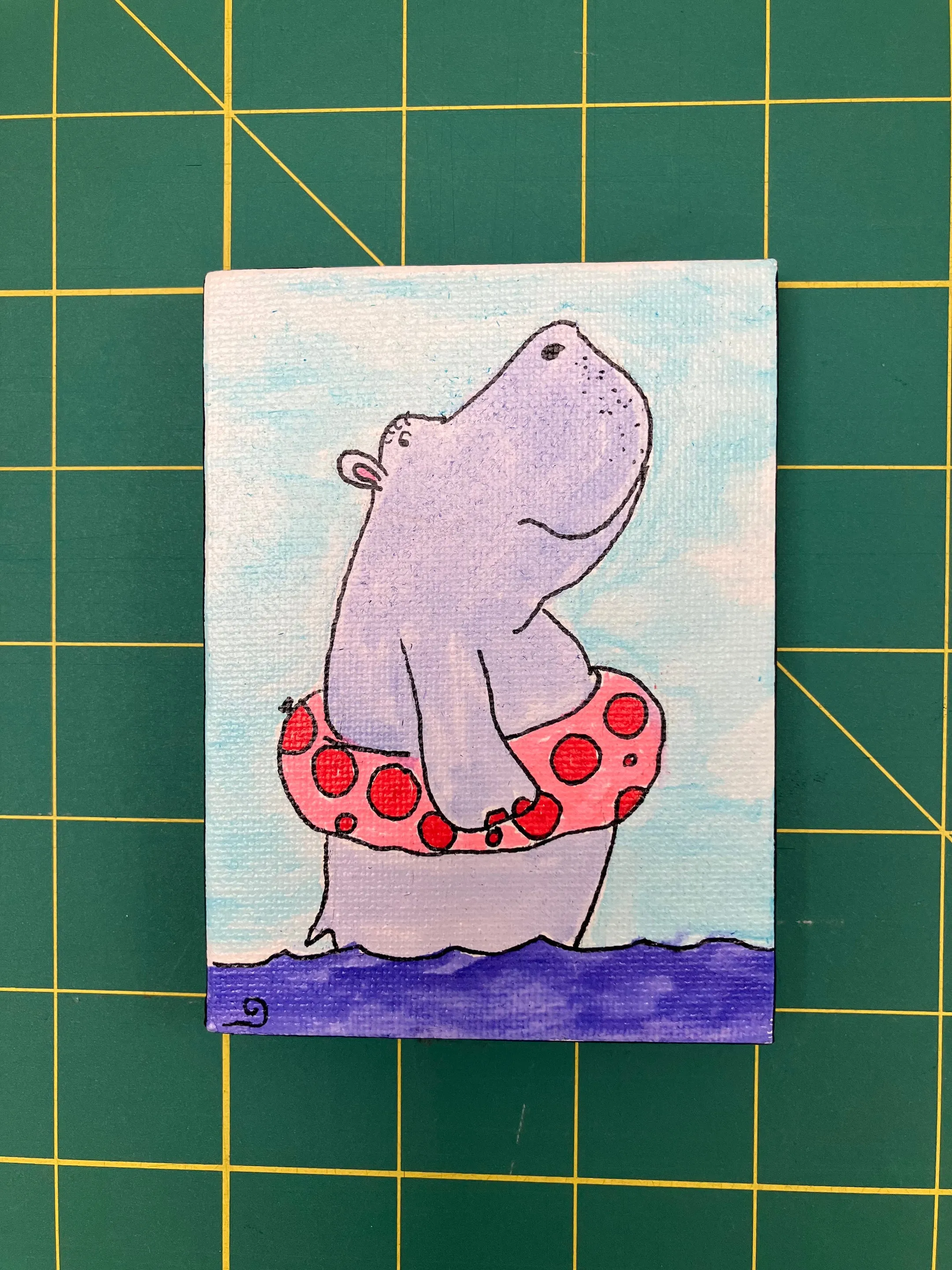 Fiona the Swimmer