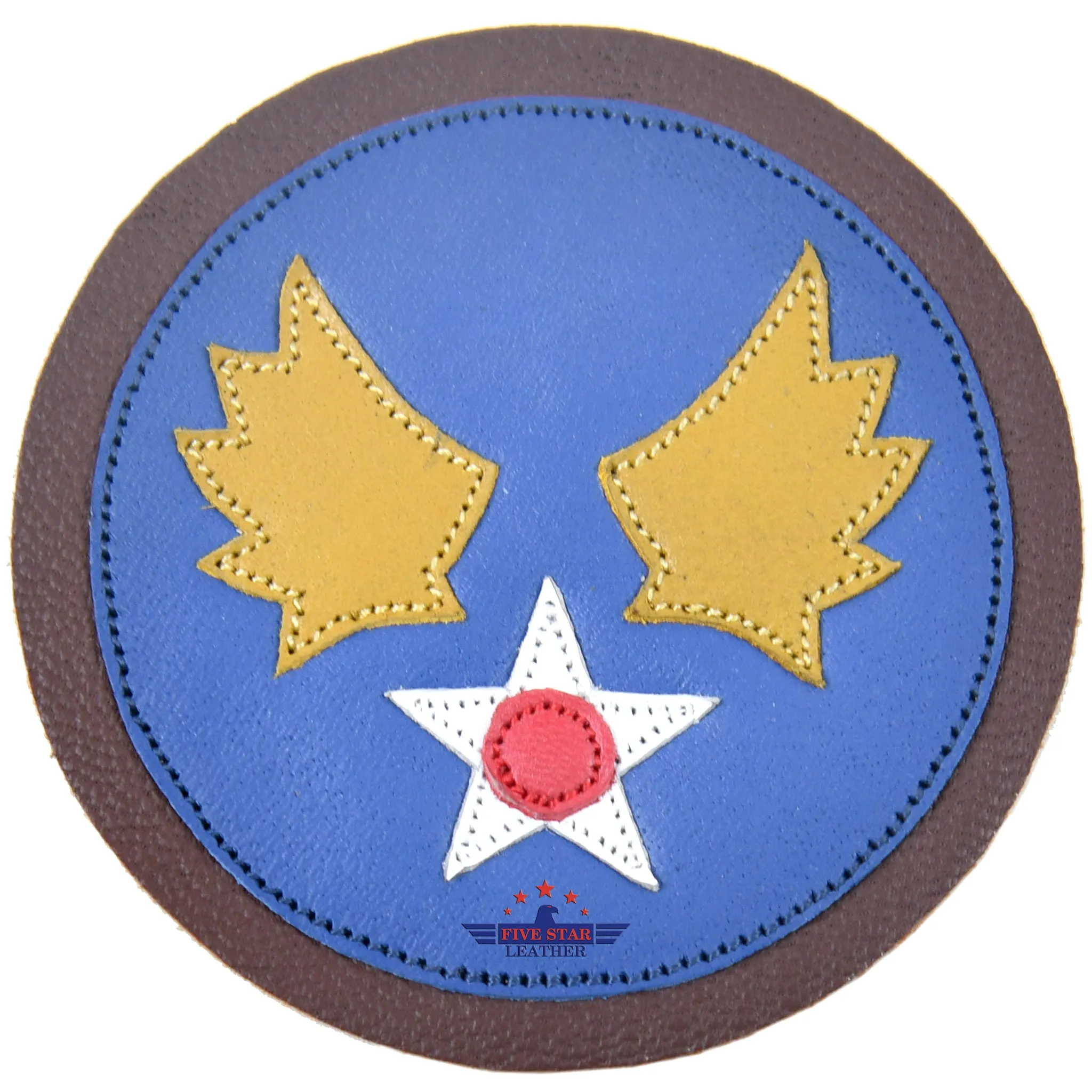 Fivestar Leather USAAF WWII HAP ARNOLD HQ AIR FORCE SHOULDER PATCH