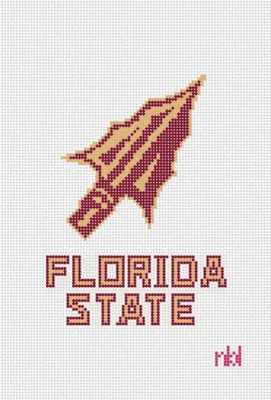 Florida State Mini Flag Canvas