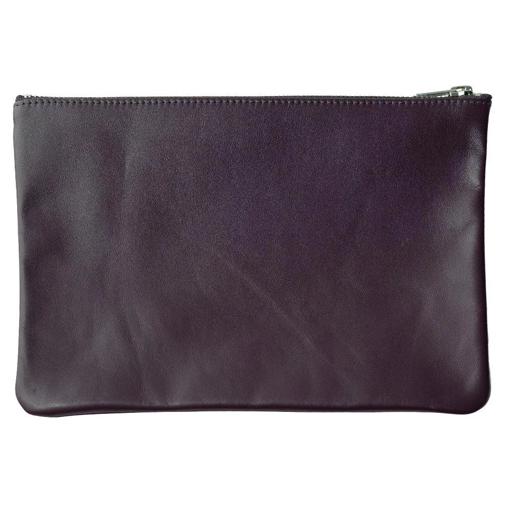 Folly Medium Leather Pouch