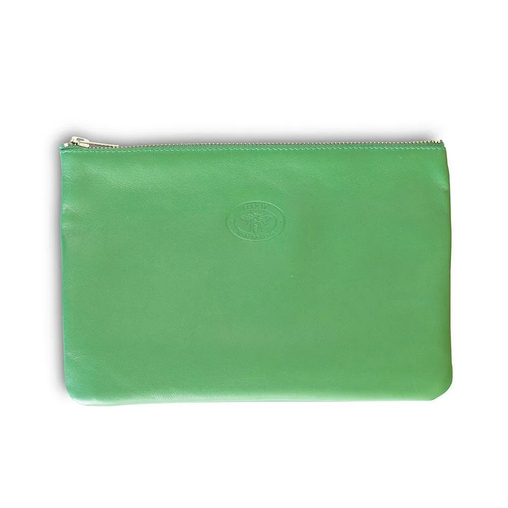 Folly Medium Leather Pouch