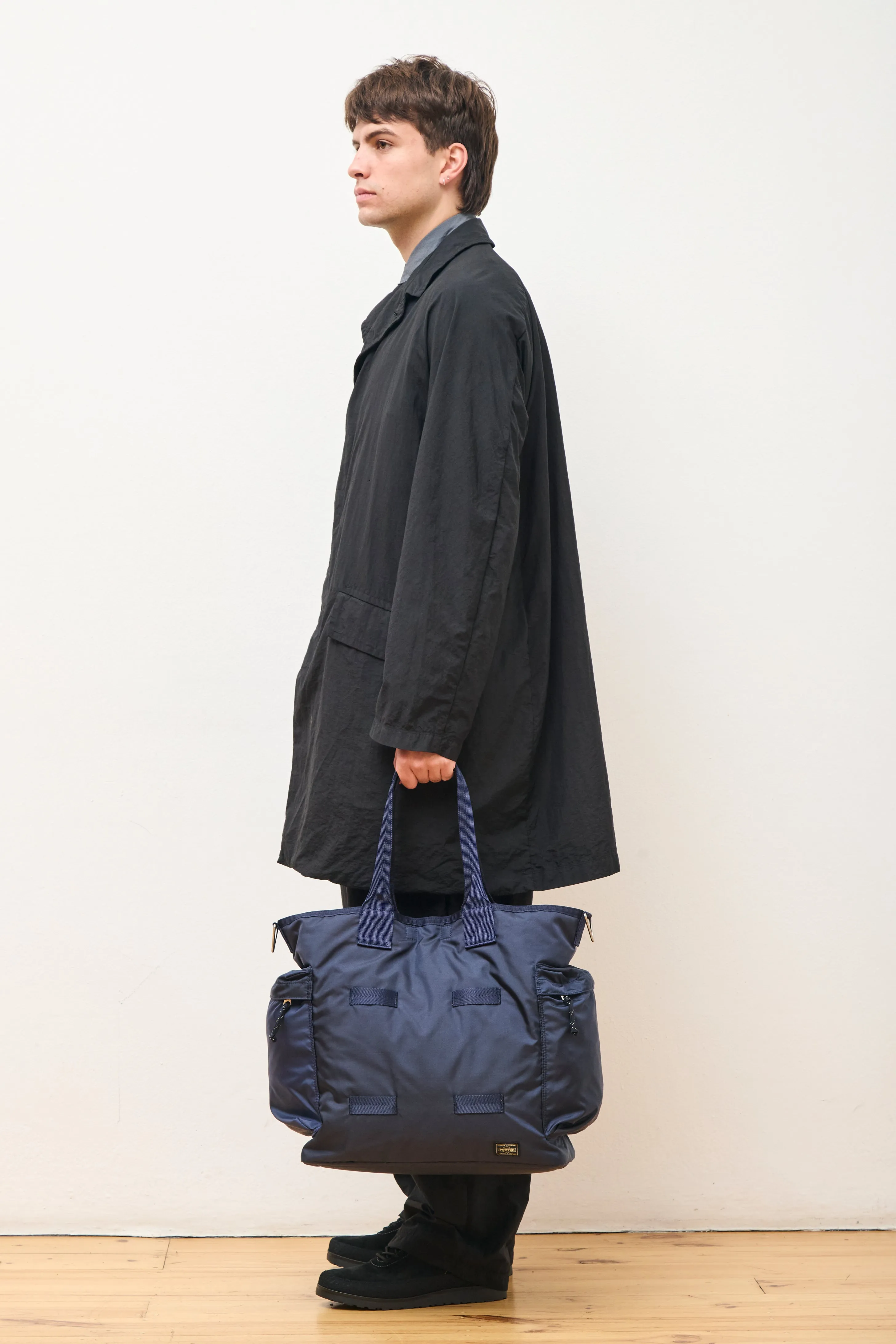 Force 2Way Tote Bag Navy