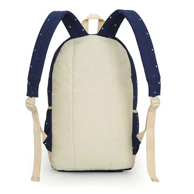 Fresh Canvas Women Backpack - 3pcs/set