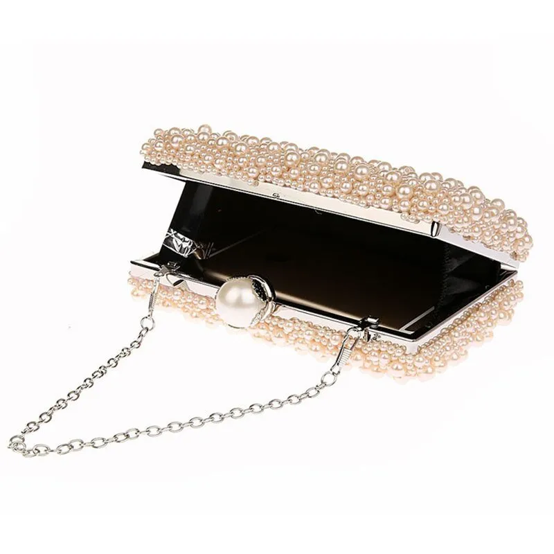 Full Pearls Evening Bags Day Clutches