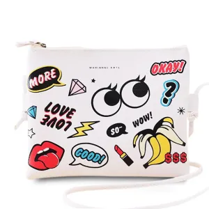 Funny Cartoon Printed Clutch