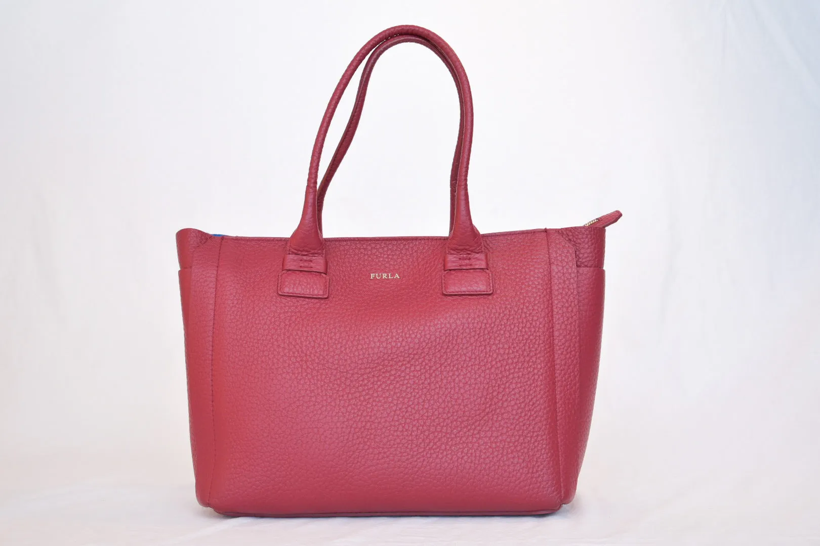 Furla Red Leather Bag