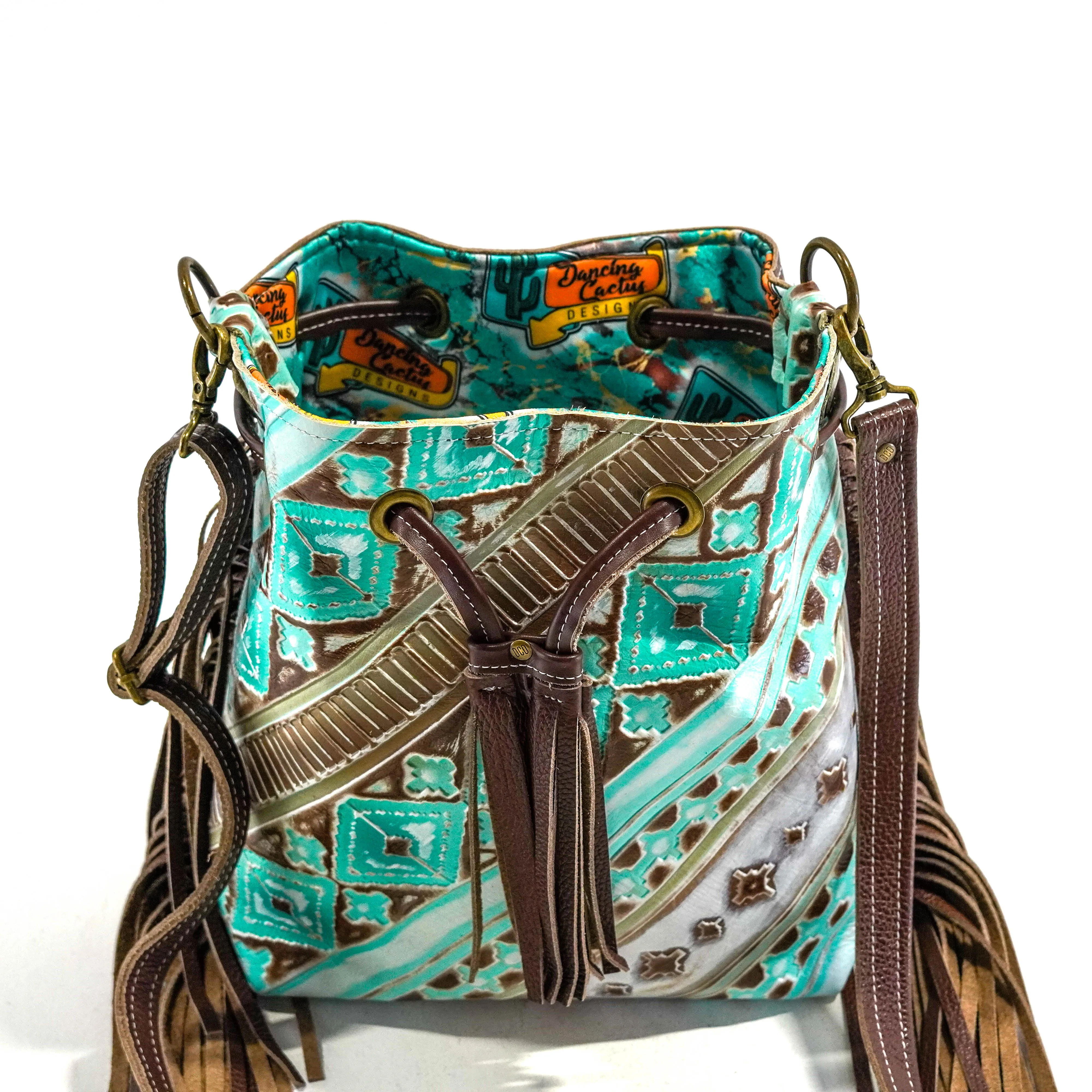 Gabby - All Embossed w/ Bora Bora Navajo