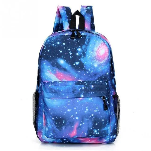 Galaxy Canvas Backpack