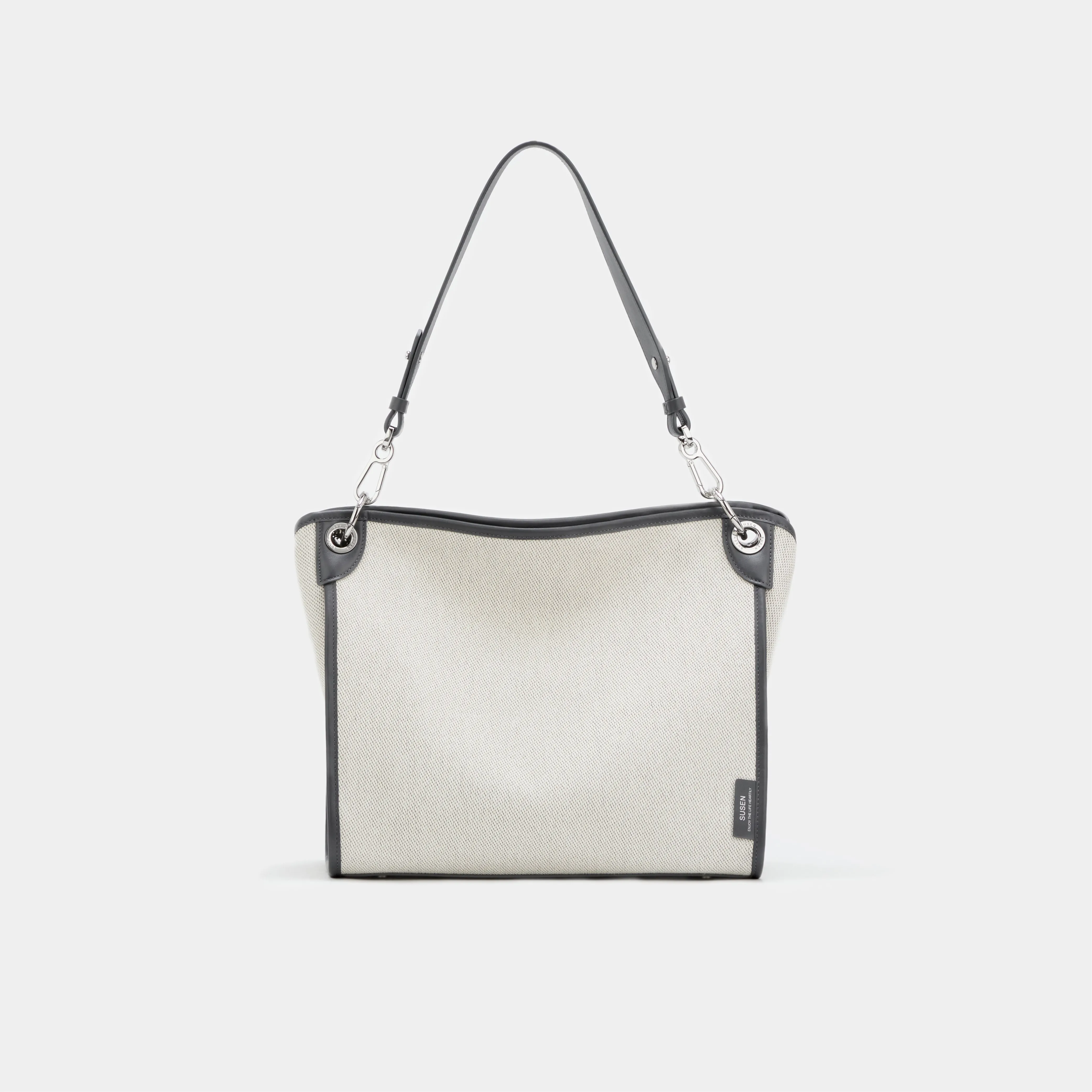 Garden Canvas Tramp Bag - Grey