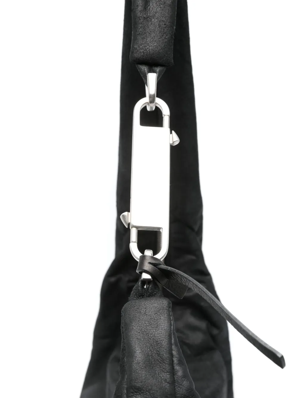 Gemini leather shoulder bag