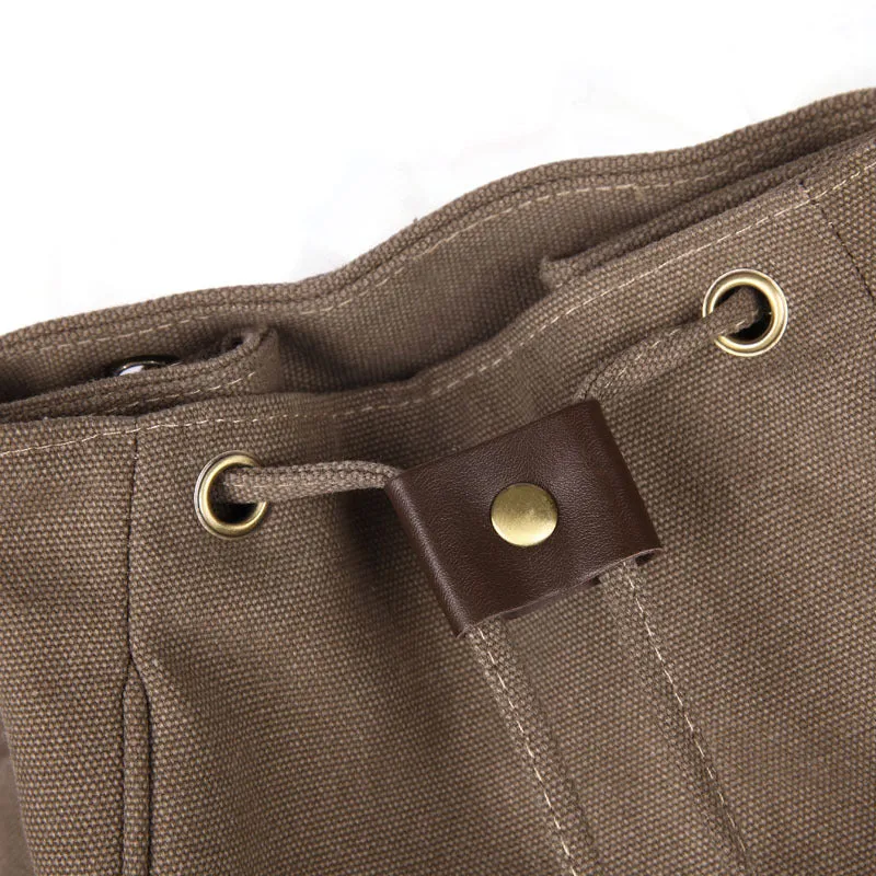 Glamorous Comfortable Retro Trendy Canvas Fashion Backpacks