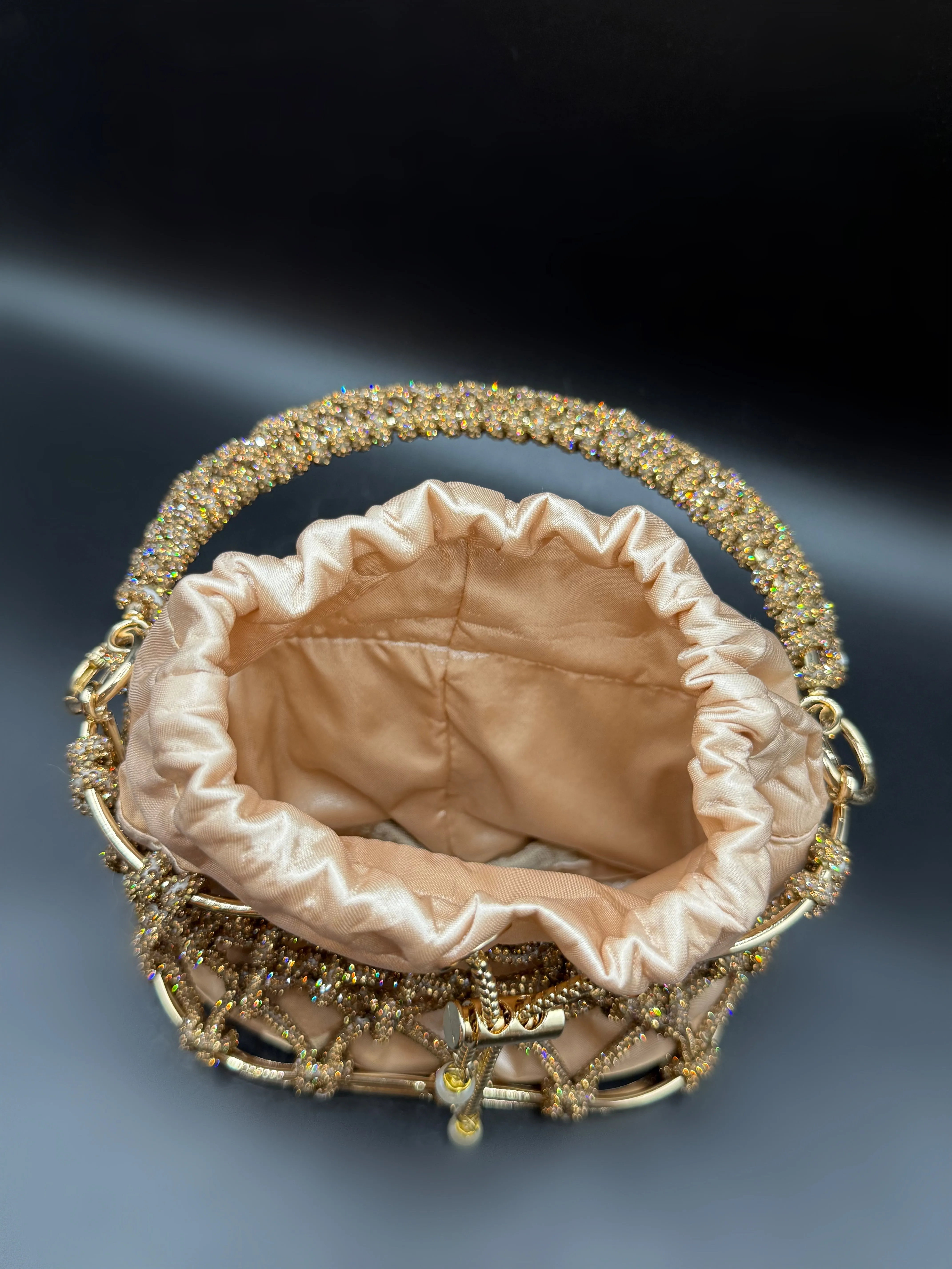 Gold Roped Bucket
