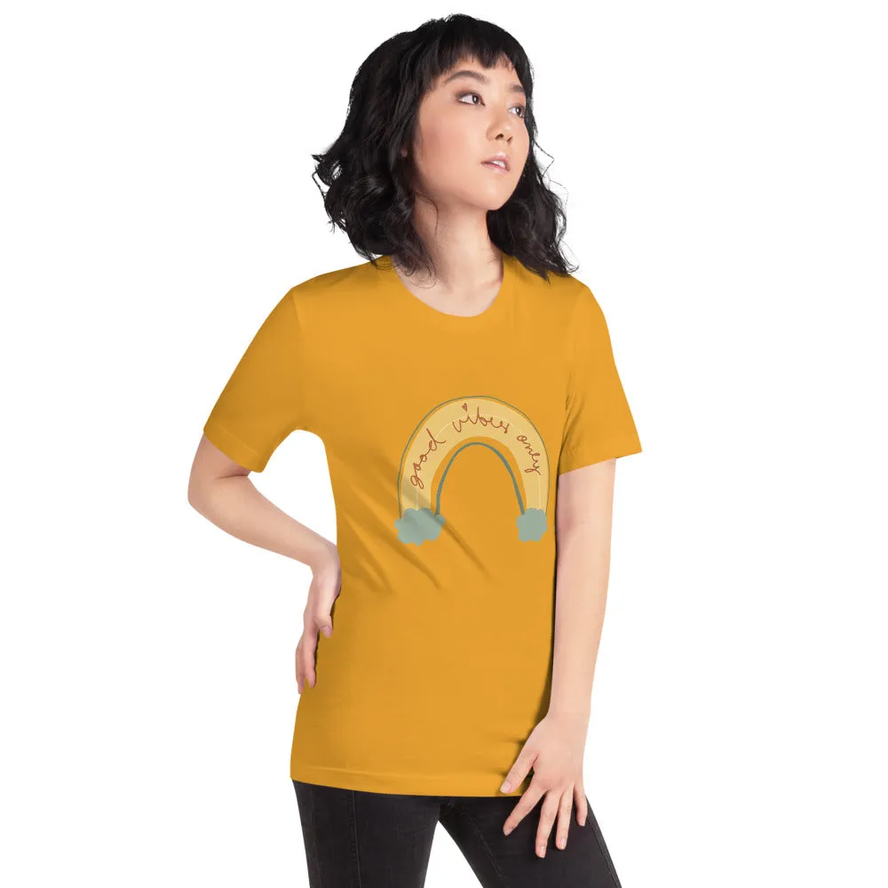Good Vibes Only Bella & Canvas Short-Sleeve Unisex T-Shirt