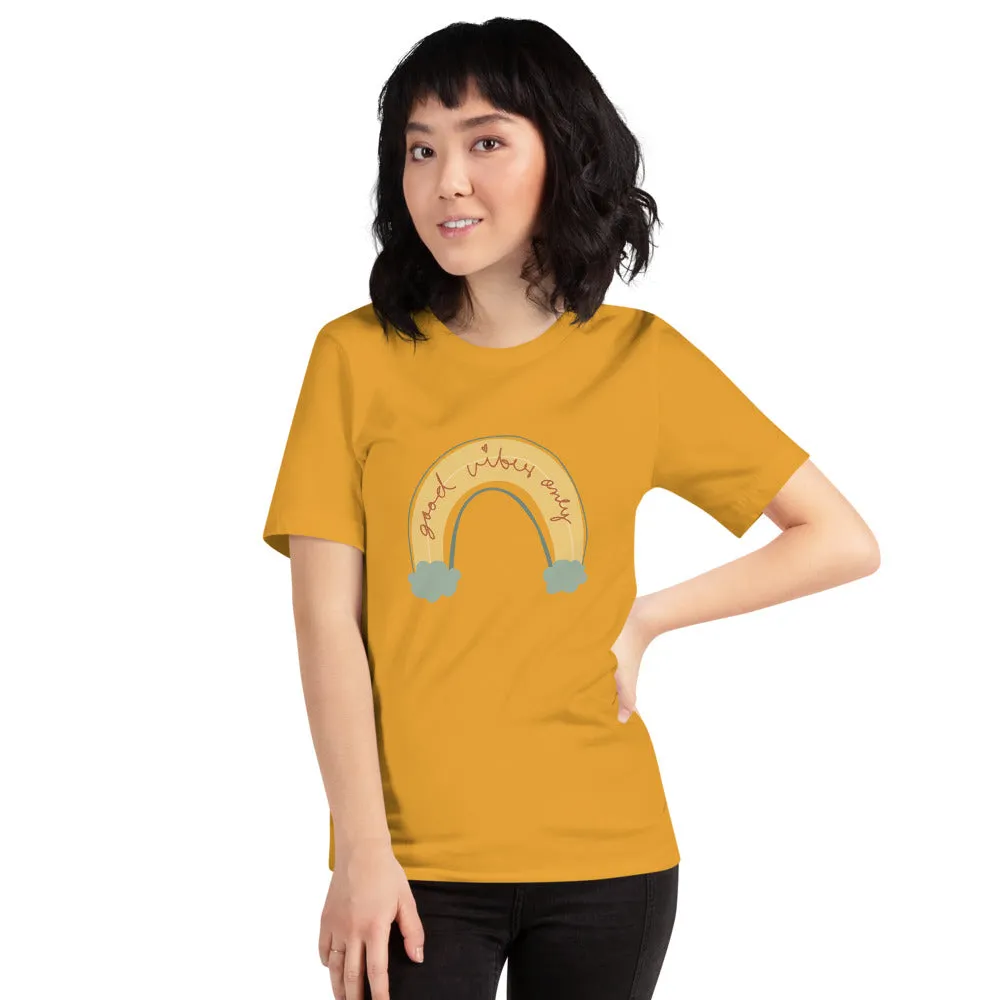Good Vibes Only Bella & Canvas Short-Sleeve Unisex T-Shirt