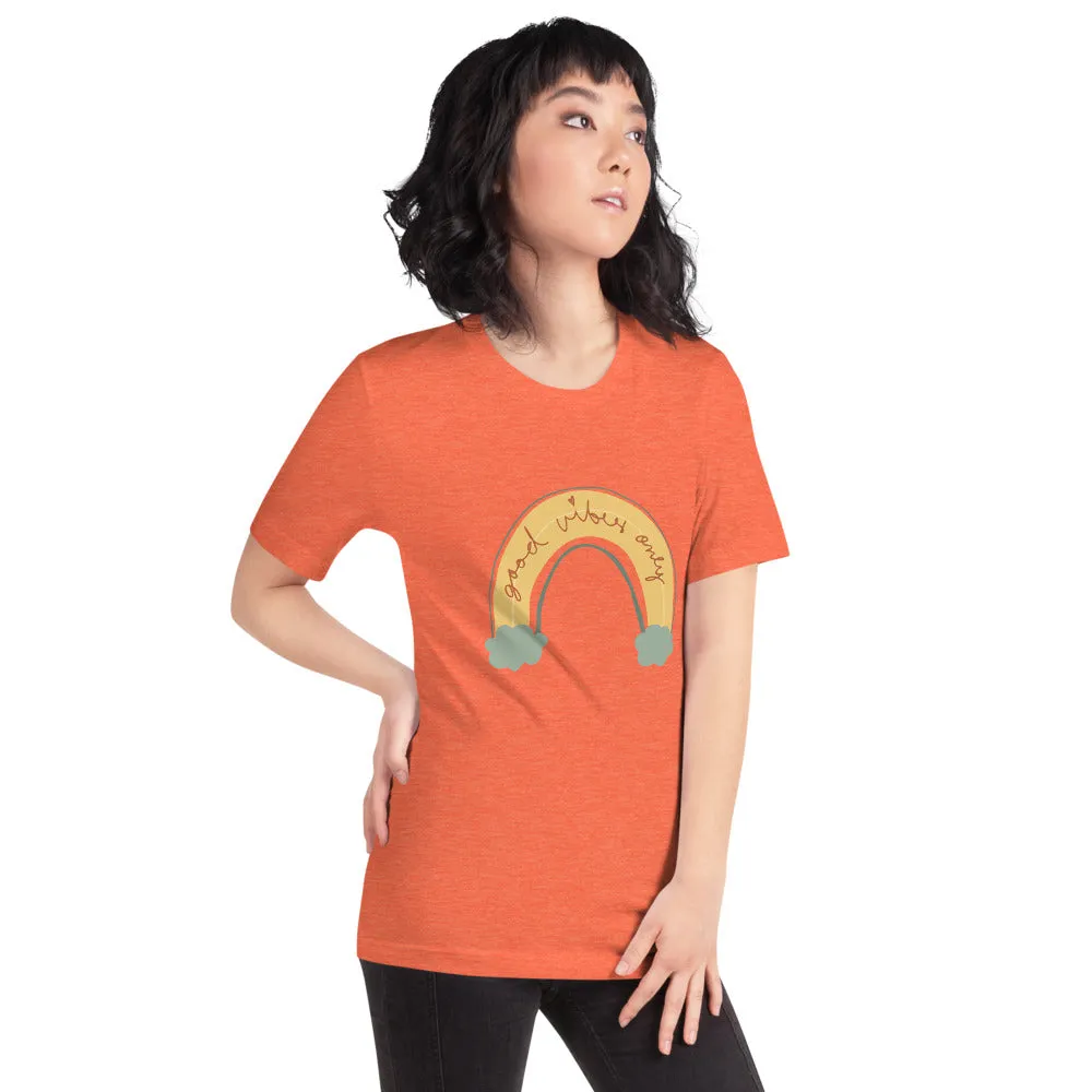Good Vibes Only Bella & Canvas Short-Sleeve Unisex T-Shirt