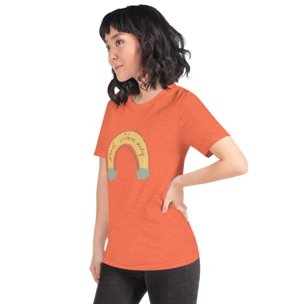Good Vibes Only Bella & Canvas Short-Sleeve Unisex T-Shirt