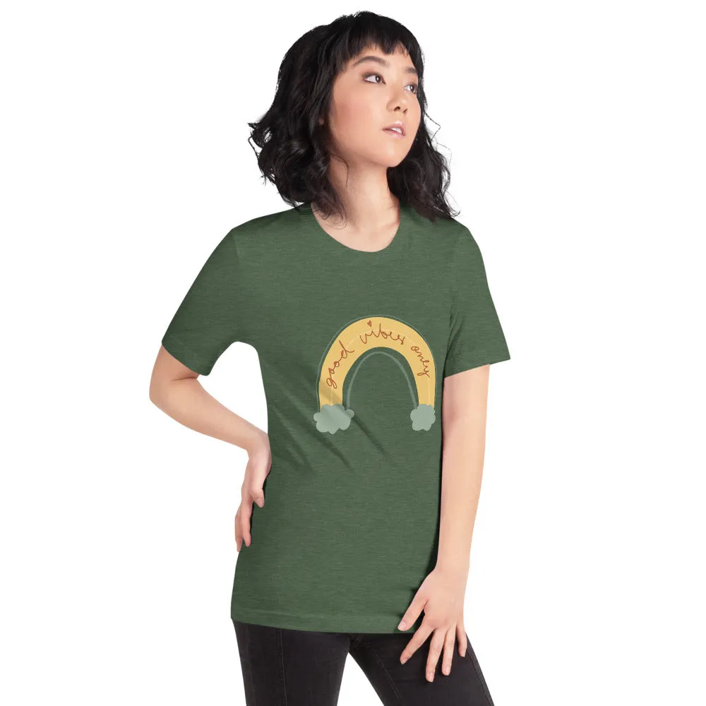 Good Vibes Only Bella & Canvas Short-Sleeve Unisex T-Shirt