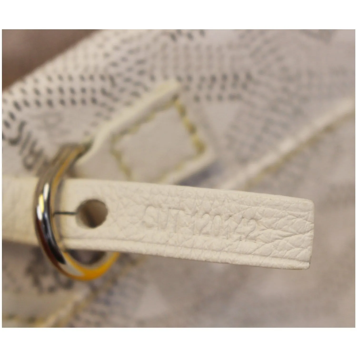 GOYARD Saint Louis GM Tote Shoulder Bag White