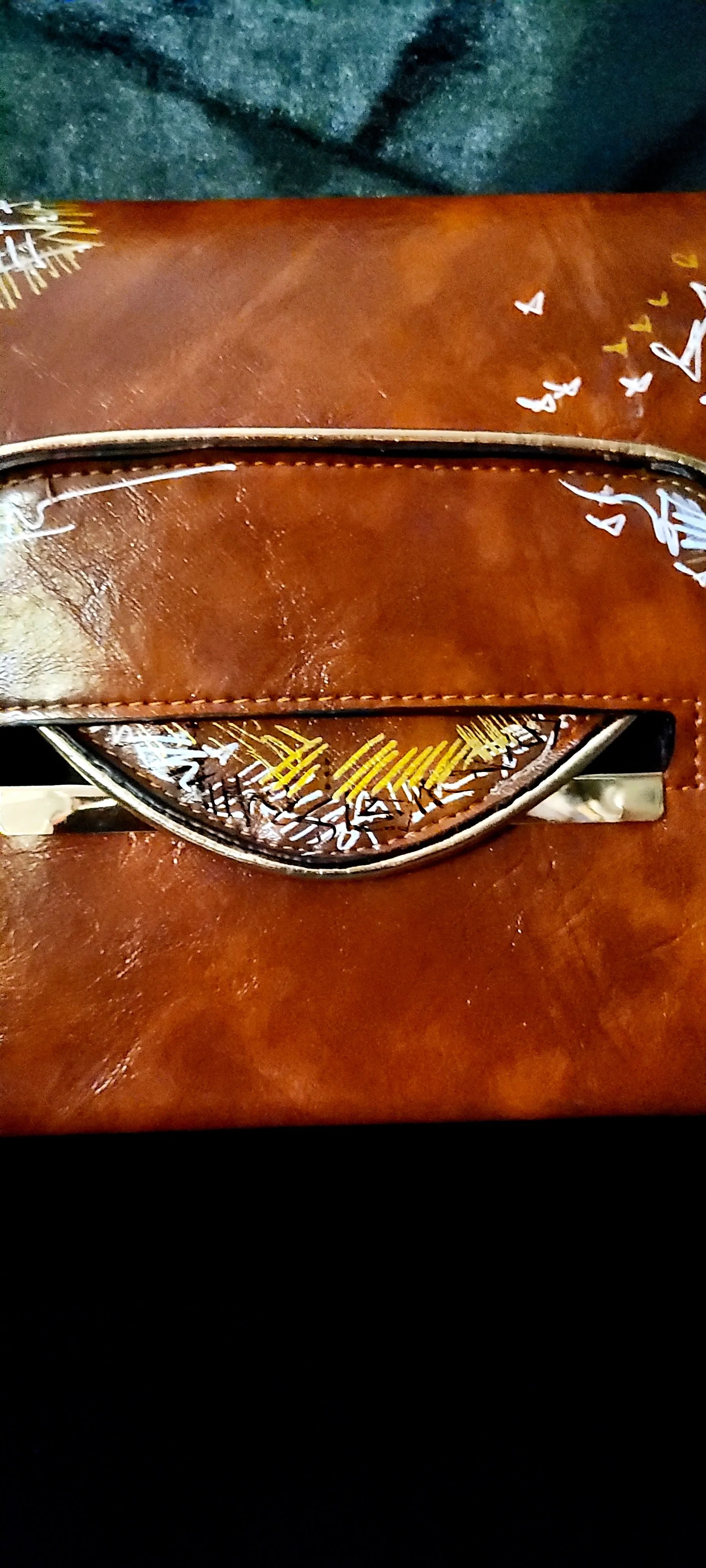 Graffiti Envelope Clutch
