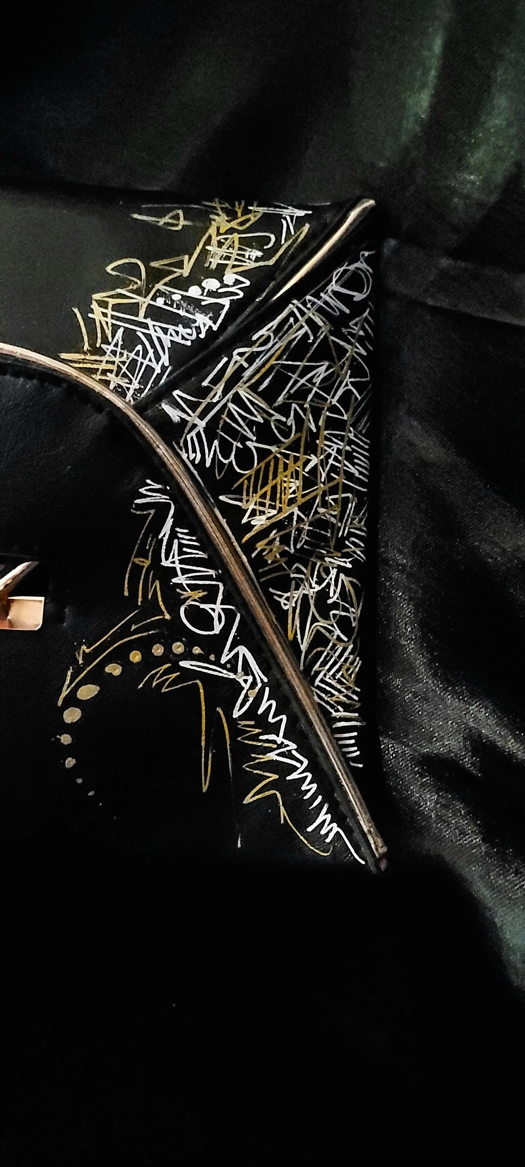Graffiti Envelope Clutch