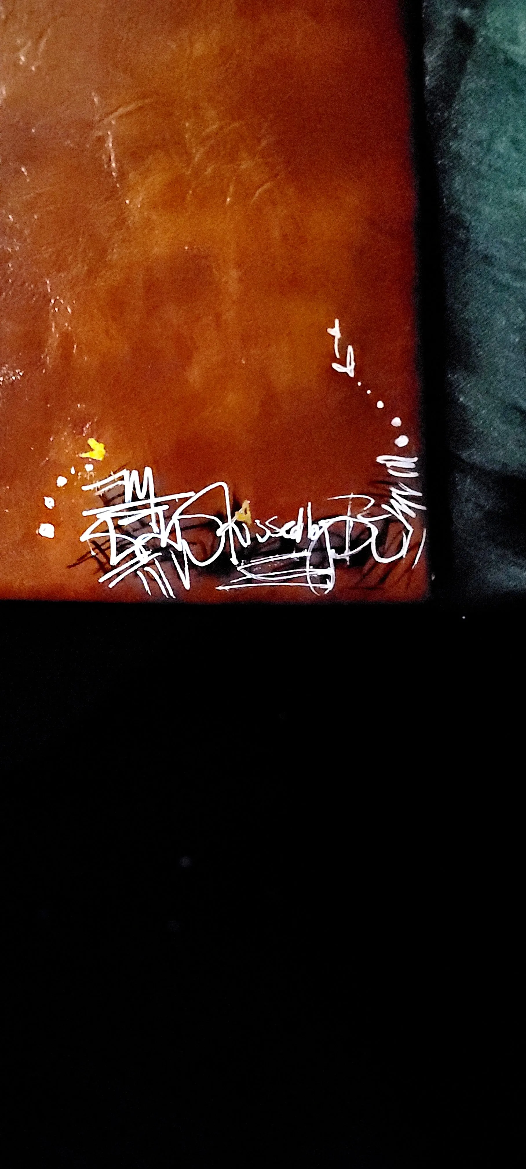 Graffiti Envelope Clutch