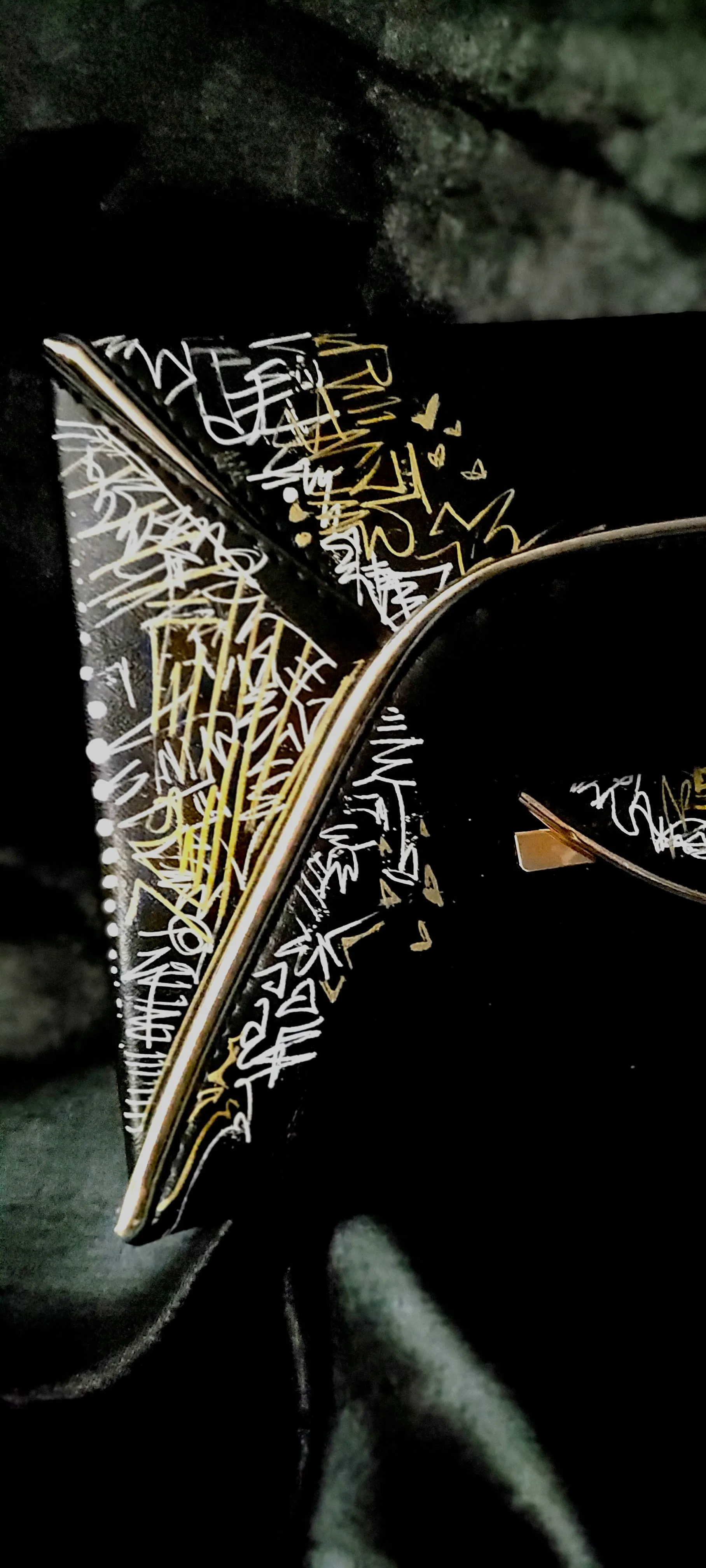 Graffiti Envelope Clutch