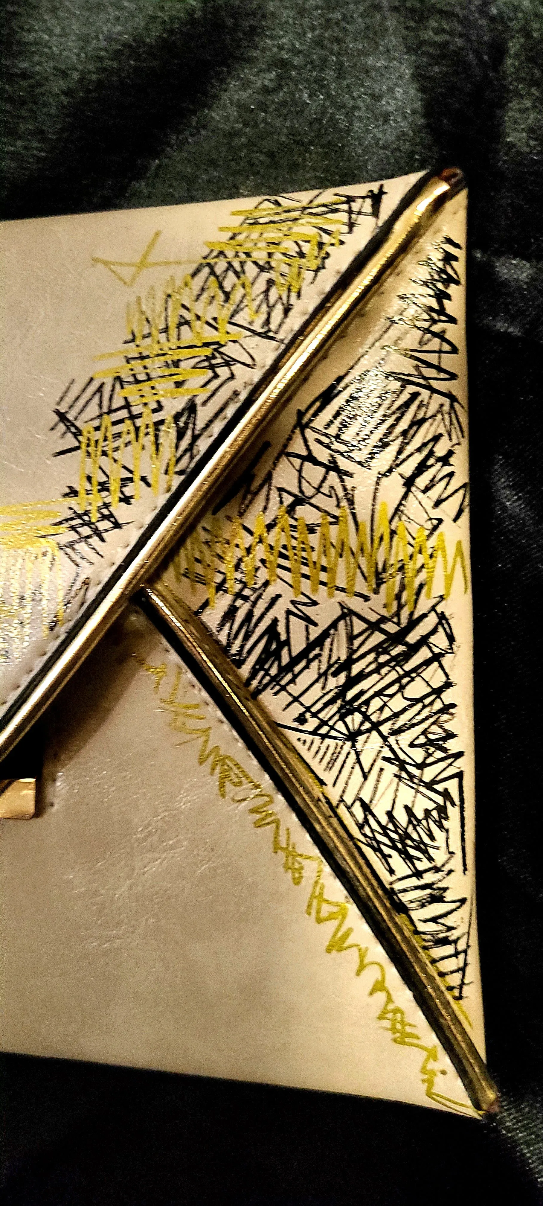 Graffiti Envelope Clutch