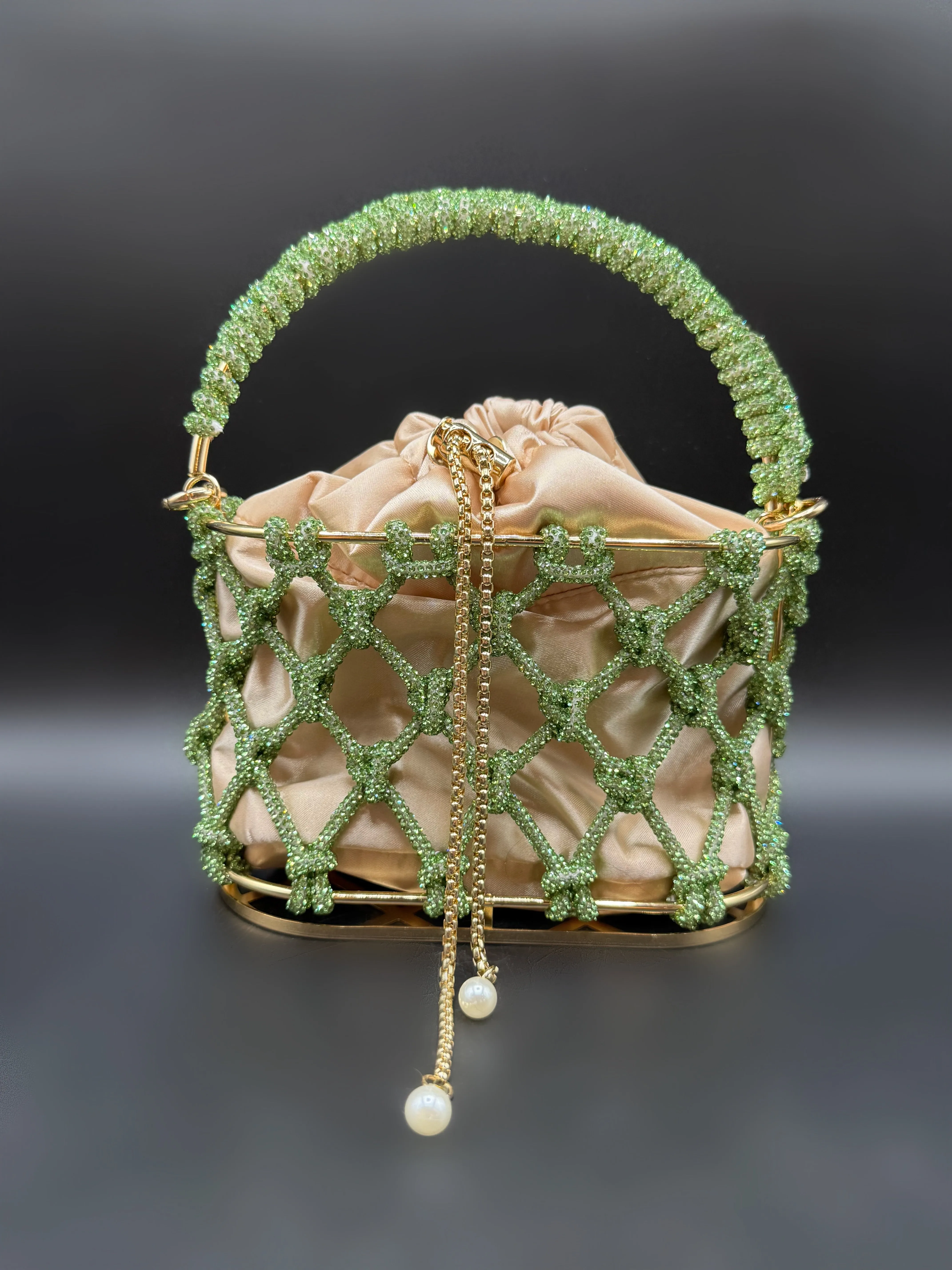 Green Roped Bucket