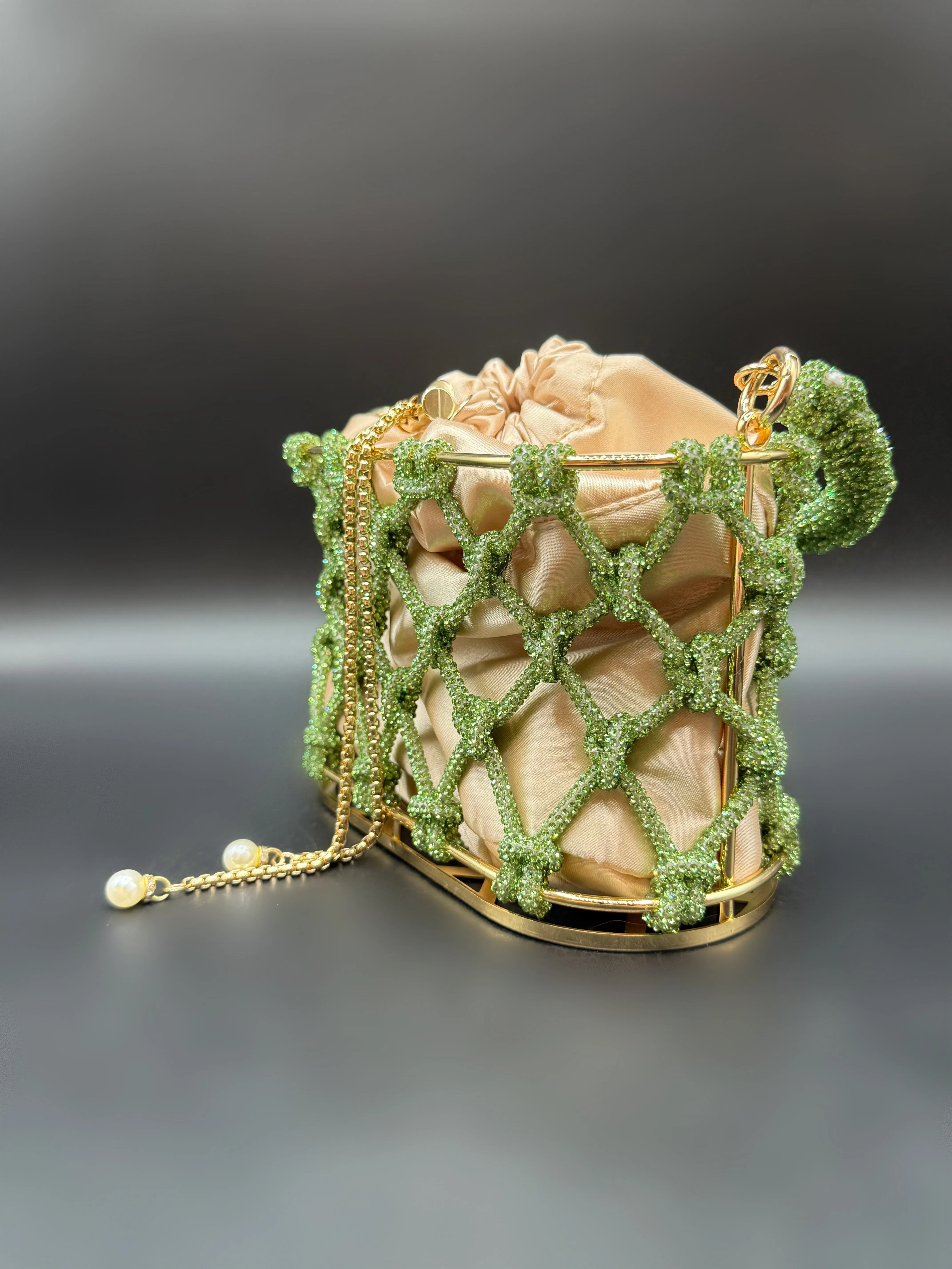 Green Roped Bucket