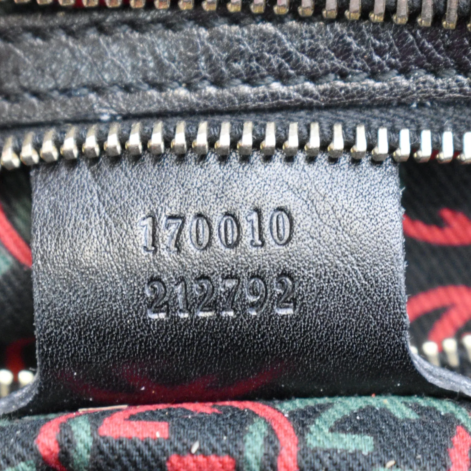 GUCCI Britt Leather Satchel Bag Black 170010