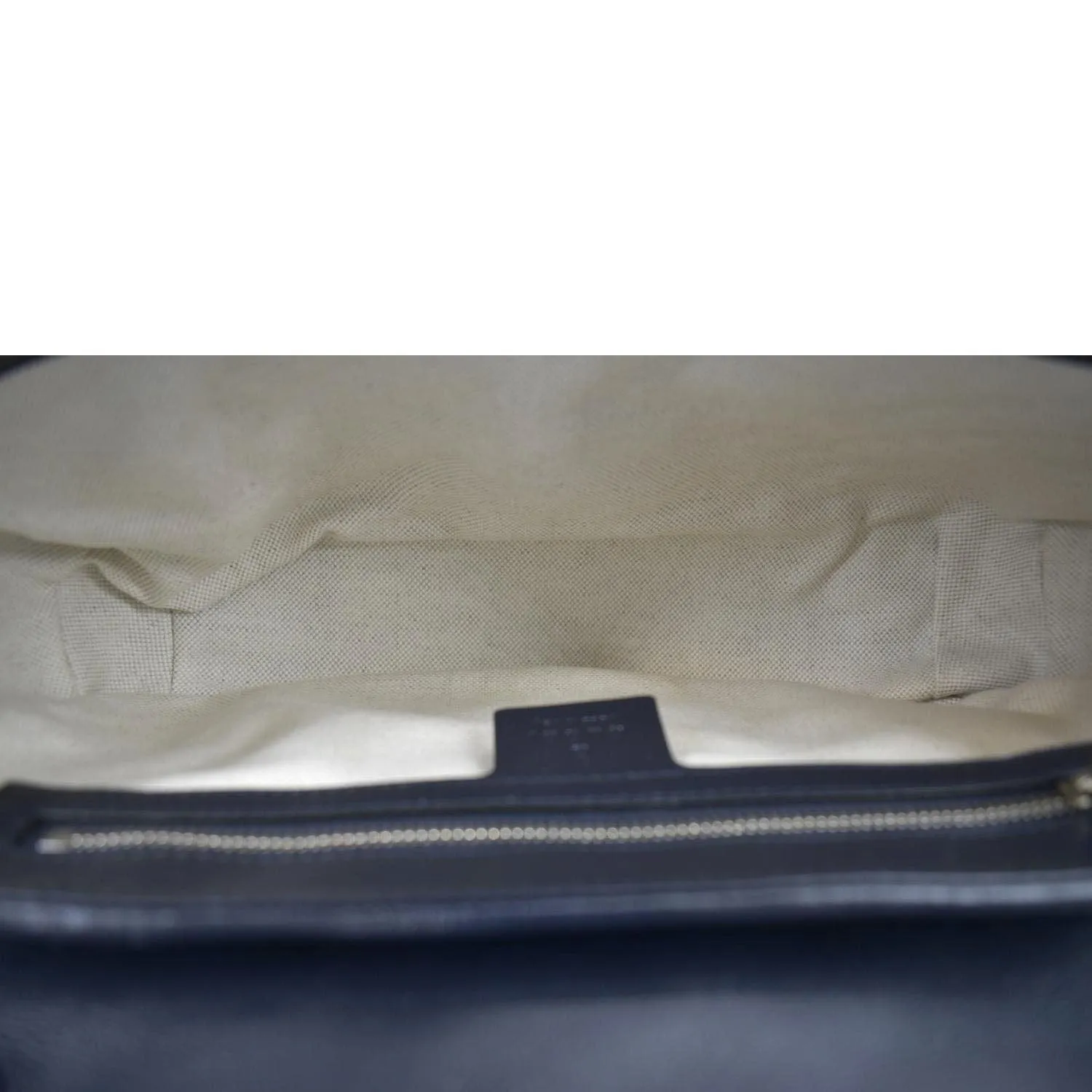 GUCCI GG Marmont Small Matelasse Canvas Shoulder Bag Blue 443497