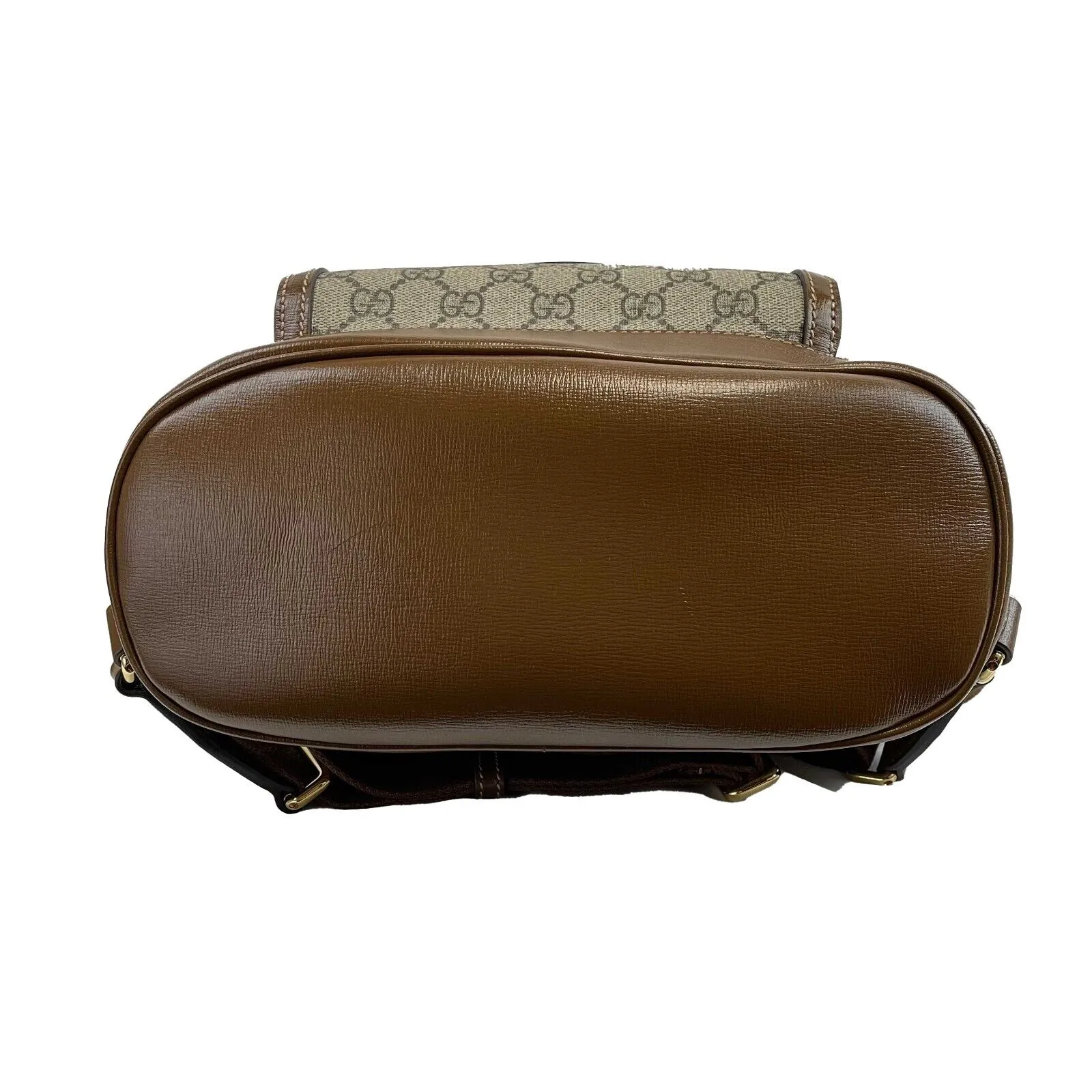 Gucci - NEW Backpack With Interlocking G - Beige / Brown Monogram Backpack