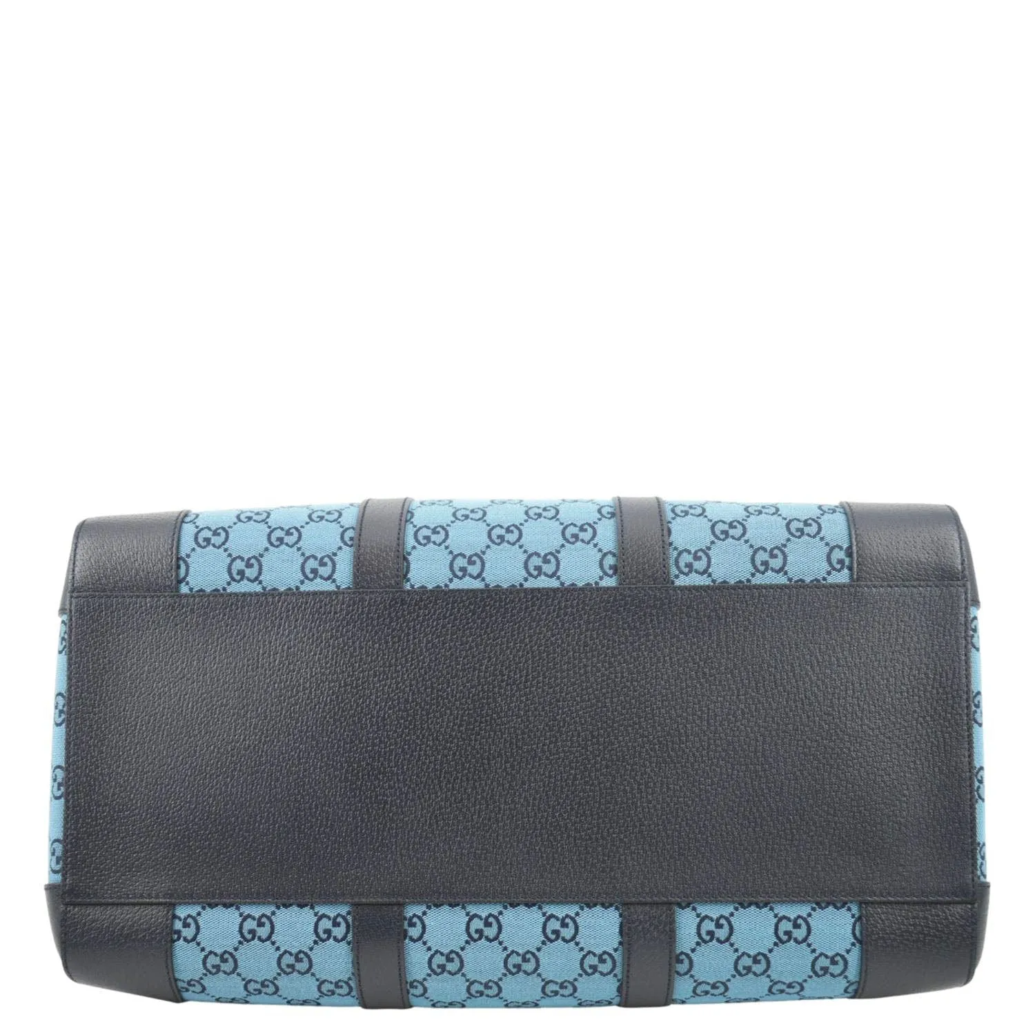 GUCCI Ophidia Duffle GG Supreme Canvas Satchel Bag Blue 648085