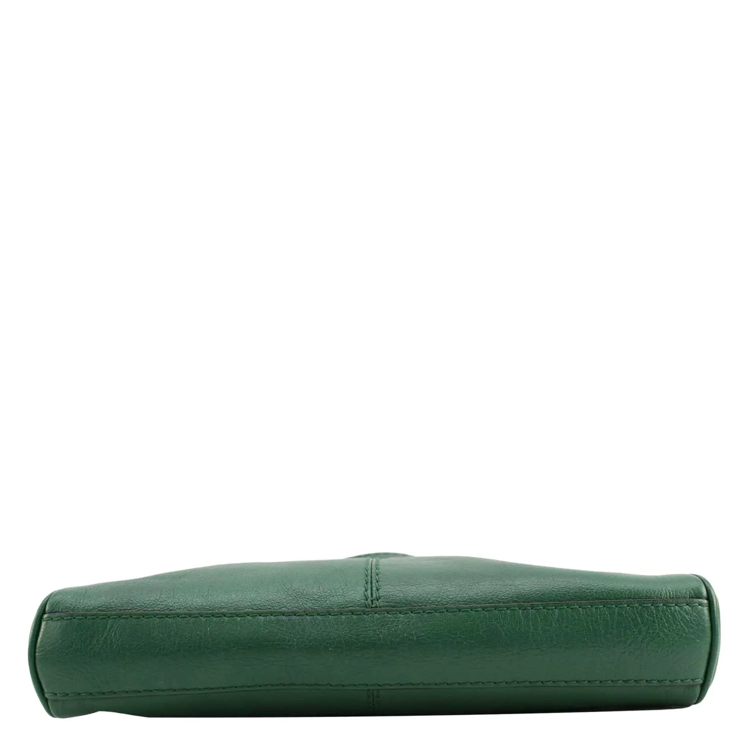 GUCCI Re(Belle) Tiger head Leather Shoulder Bag Green 524620