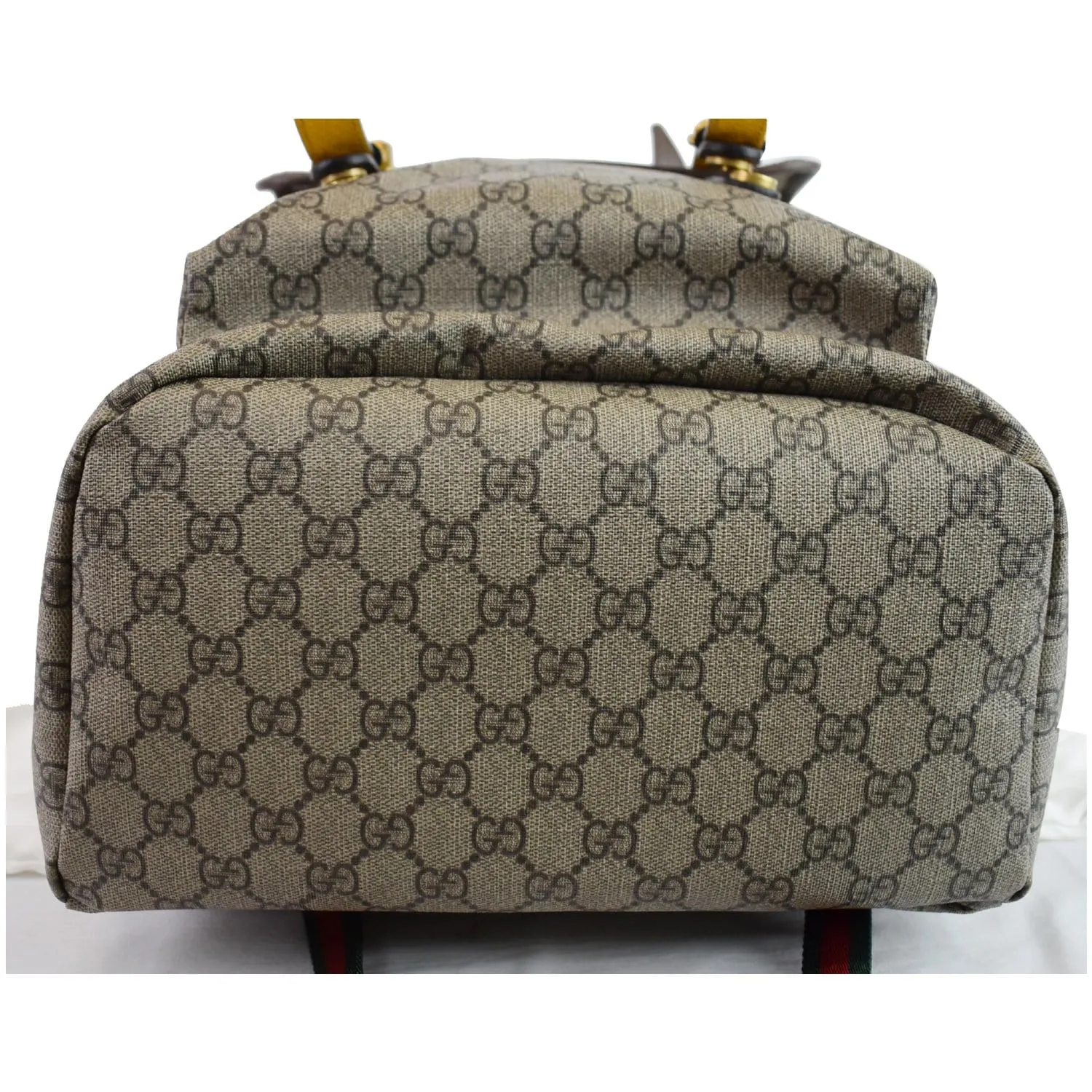 GUCCI Soft GG Supreme Canvas Backpack Bag Beige 473869