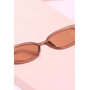 Hamptons Cottage Slim Oval Frame Sunglasses - Bl