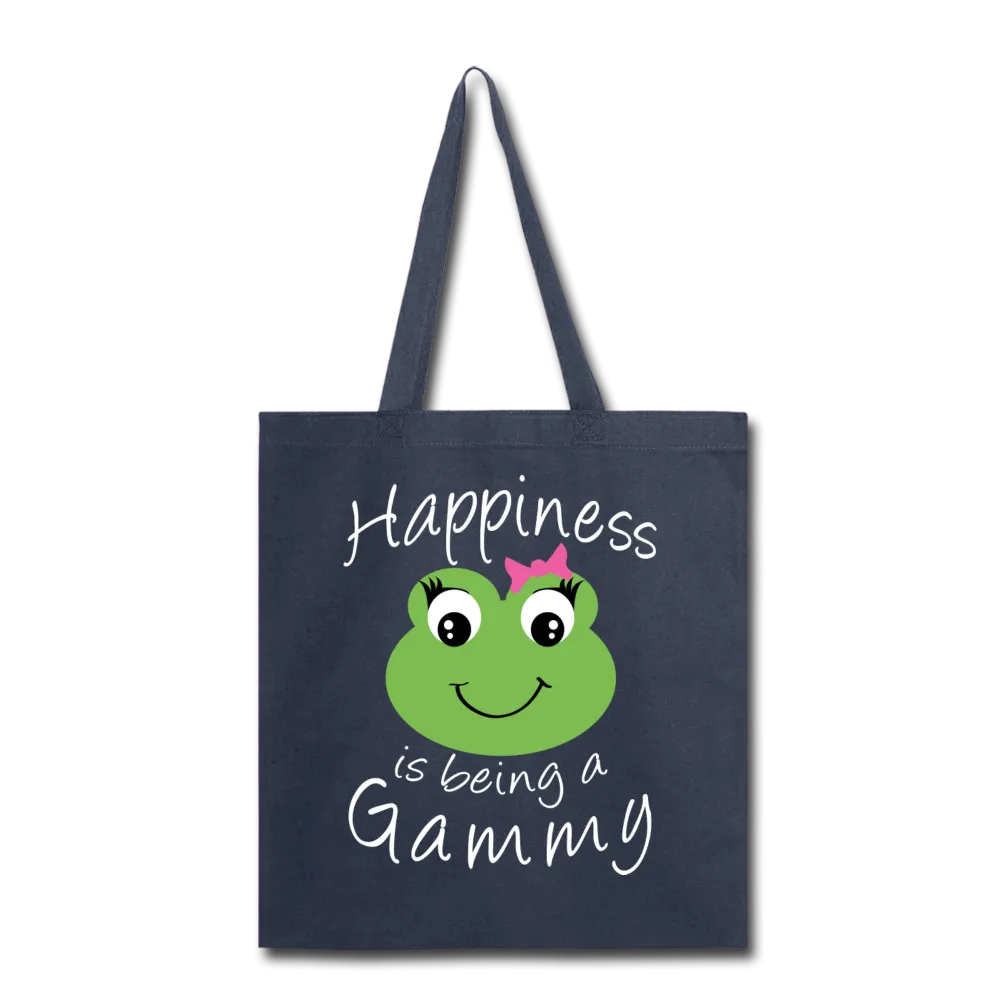 Happiness is being a Gammy Tote Bag