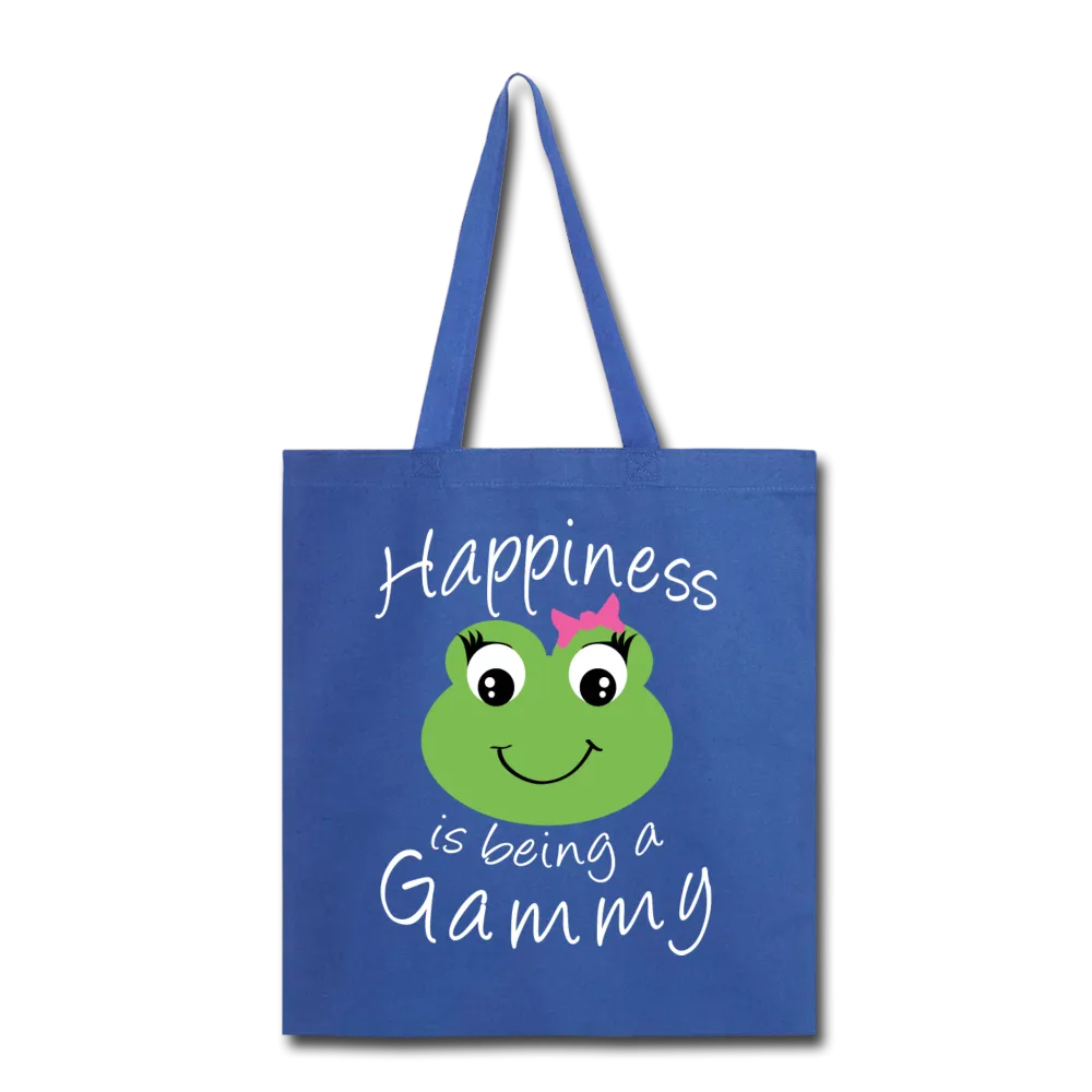 Happiness is being a Gammy Tote Bag