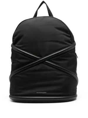Harness nylon backpack