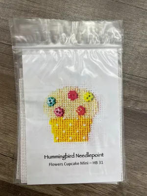 HB-31  - Mini - Flowers Cupcake