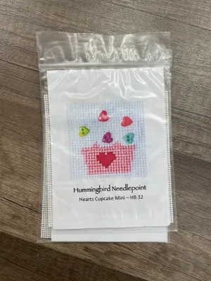 HB-32  - Mini - Hearts Cupcake