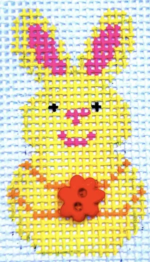 HB-40 Mini - Yellow Bunny Smiles