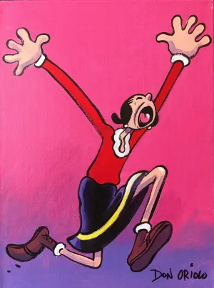 HELP! POPEYE SAVE ME! - OLIVE OYL