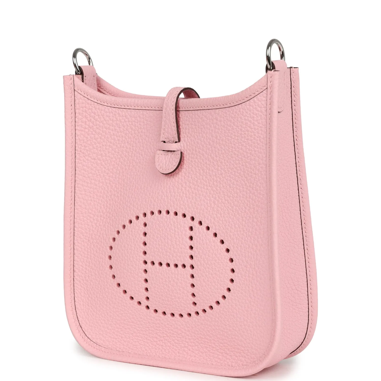 Hermes Evelyne TPM Rose Sakura Clemence Palladium Hardware